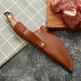 thumbnail image 6 of Butcher Knives, Kitchen Knife with Sheath, Handmade Fishing Filet & Bait Knifes Survival Knife Multipurpose Boning knife BBQ Meat Cleaver, for Camping, Tactical, Deboning, 6 of 7