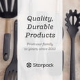 thumbnail image 5 of Starpack Juego De 2 Pinzas De Cocina De Silicona Premium (9 Y 12 Pulgadas)  Acero Inoxidable Con Puntas De Silicona Antiadherentes, Resistente Al Calor Hasta 480 F Para Cocinar, Servir Parrilla, Barb, 5 of 5