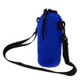 thumbnail image 2 of Water Bottle Carrier, Neoprene Bottle Holder with Adjustable Shoulder Strap Insulated Sports for Bottles , Blue, 2 of 9