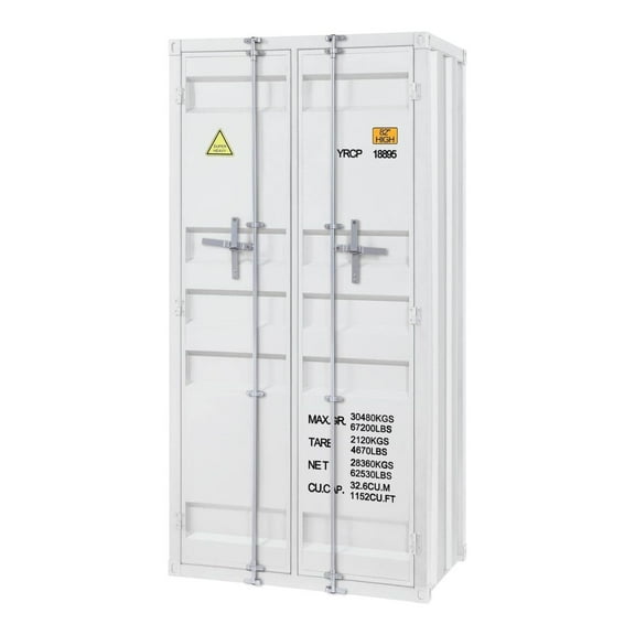 Acme Furniture Cargo Wardrobe with Double Door