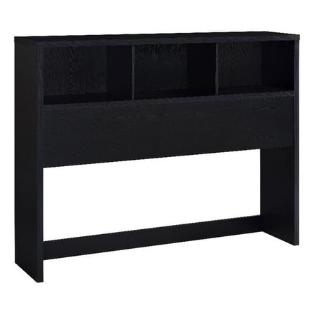 Westpark 49-inch Queen Bookcase Headboard Black