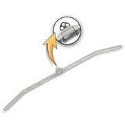 Inspire Fitness Heavy-Duty 3-Hole Swivel Aluminum Lat Bar for Upper Body Exercises, 48 in