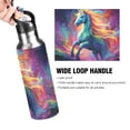 thumbnail image 3 of Unicorn Water Bottles Insulated Thermos Kids Stainless Steel Bottle with Straw Lid Flask Leakproof for Sports Gym 20 oz, 3 of 7