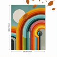 thumbnail image 3 of Qisvanset Vintage Library Canvas Print 12x16 Inch Study Room Wall Art, 3 of 8