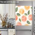 thumbnail image 3 of Yayeee Magnetic Dishwasher Cover for The Front Decoration Home Kitchen Machine Sticker Protector, Watercolor Orange, 3 of 6