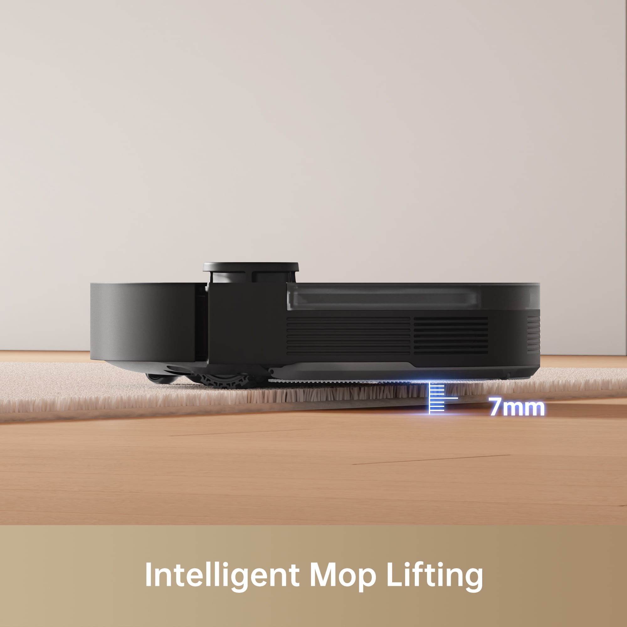 MOVA S10 Plus Robot Vacuum Self-Empty Dock, 7000Pa Suction, Liftable Brush, Hands-Free Cleaning for up to 90 Days with 4L Dust Bag, PreciSense LiDAR Navigation, App & Voice Control