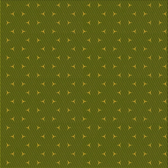 Ahgly Company Machine Washable Indoor Square Transitional Olive Green Area Rugs, 7' Square