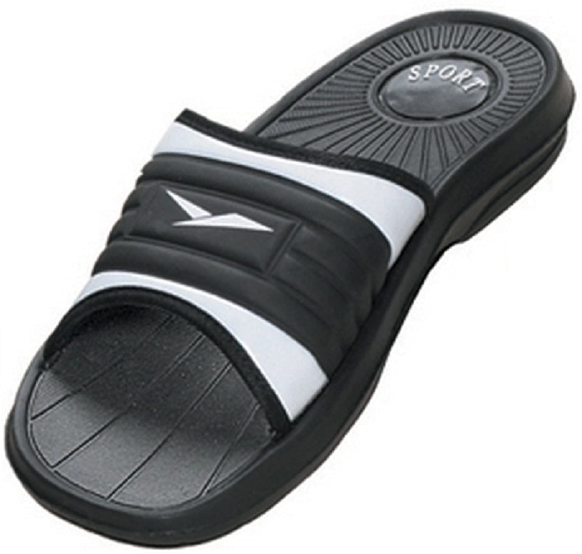 Men's rubber slide sandals Clearance