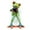 Green, variant on HANXIULIN Frog Figurine Decor A Frog Sitting On The Toilet Playing With His Phone Frog Sculpture Statue Creative Craft Resin Great for Desk Bathroom Home Decoration Home Decor