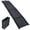 Black 548, variant on Extra Wide Foldable Dog Stairs for Cars and High Beds, Non Slip Pet Ramp with Soft Foam Handle, Supports up to 250 lbs, 5 Steps, Black Steel