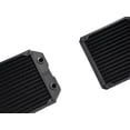 thumbnail image 3 of Bitspower Leviathan II 360 SF Radiator with Quad G1/4" Ports (40mm Thickness), Black, 3 of 4