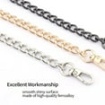 thumbnail image 4 of Multicolor Bag Chain Accessories Gold Women's Shoulder Bag Chain Metal Bag Chain Strap Crossbody Bag Parts Belt Chain for bags, 4 of 5