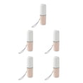 thumbnail image 1 of yingyy Toothbrush Case Portable Toothpaste Container Daily Use Multifunctional Bathroom for Home Travel Business Trips Hiking pink and white 5Set, 1 of 6