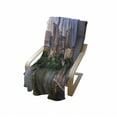 thumbnail image 4 of Modern Soft Flannel Fleece Throw Blanket, Austin Texas American City Bridge over the Lake Skyscrapers USA Downtown Picture, Cozy Plush for Indoor and Outdoor Use, 70" x 90", Multicolor, by Ambesonne, 4 of 6