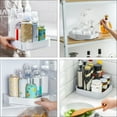 thumbnail image 4 of PENIKOKO 1-Piece Gray Plastic Rotating Seasoning Organizer Rack for Kitchen and Living Room Storage, 4 of 8