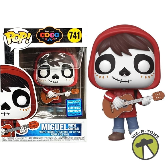 Funko Pop Disney Pixar Coco Miguel with Guitar 2020 Wondrous Convention Limited