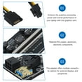 thumbnail image 4 of Black Graphics Card Adapter for Home Use Enhancing Laptop Performance with Easy Connectivity Options, 4 of 8
