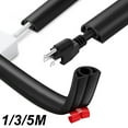 thumbnail image 3 of 1/3/5M Flexible Small Cable Duct,Self-Adhesive Base Cable Bridge for Power Cords, 3 of 10