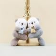 thumbnail image 7 of BAELLERT Otter Keychain with Fish Plush Bag Charm Keyrings Cute Otter Stuff Animal for Men Women Animal Lovers Friends Family, 7 of 7