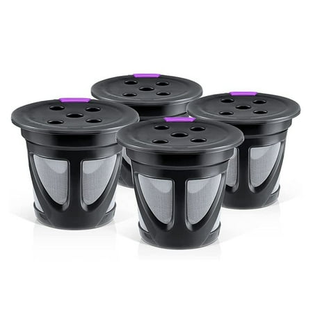 

4PCS Reusable K Cup Compatible with for Single Serve Coffee Maker Refillable K Cups Coffee Filters