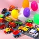 thumbnail image 3 of Huevos de Pascua rellenos con ruedas retráctiles para coches de construcción, 24 unidades JOYIN, 3 of 9