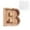 B, variant on Christmas Clearance Items, Dvkptbk Personalized Wooden Name Money Box Wooden Deposit Box Twenty Six English Letters X