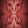 thumbnail image 1 of Ahgly Company Machine Washable Indoor Square Transitional Grapefruit Red Area Rugs, 8' Square, 1 of 7