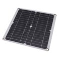 thumbnail image 2 of Panel de alta eficiencia con salida tipo C para automóviles, embarcaciones, vehículos recreativos y uso en exteriores Cargador solar monocristalino de 18 V y 12 W, 2 of 8