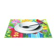 thumbnail image 3 of Ryvnso Placemats Set of 4 Flowers Birdhouses Cardinals Dining Mats Heat-Resistant Non-Slip Washable Table Mat, 3 of 8