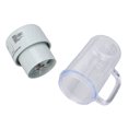 thumbnail image 1 of Portable Blender, Efficient 10 Blades Rechargeable Juicing Cup, Safer Design, Handle, 1200mAh Battery, for Outdoor Camping RV Life, Patio Dinner, ABS Material, 1 of 7