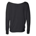 thumbnail image 3 of Bella + Canvas 8850 Women's Elizabeth Long-Sleeve Dolman Top, 3 of 5