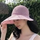 thumbnail image 4 of Sombreros para el sol para mujer, ligeros, plegables y empacables, para playa, 4 of 5