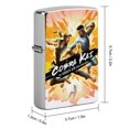 thumbnail image 2 of Cobra Kai-theme Copper Metal Lighter Shell, Premium Replacement Refillable Lighter Case with Durable Metal Construction, Compatible with Zippo and Most Standard Lighter Models, 2 of 6