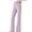 00-Purple8, variant on Lullu Summer Girls' Lightweight Flare Pants Stretch High Rise Pull On Pants, Sizes 7-15