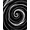 Black, Pattern 1, variant on ODIKA 2x3 Machine Washable Non-Slip Area Rug, Spiral Galaxy Vortex with Swirling Design High Traffic Rug, Black, 527371