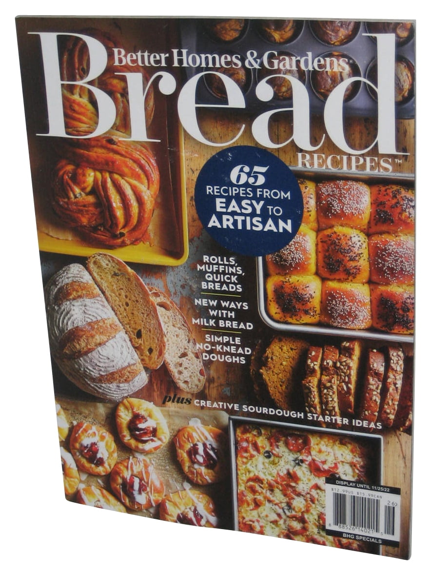 Better Homes & Gardens Bread Recipes Issue 26 Magazine Book