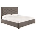 thumbnail image 1 of Steve Silver Isadora Tufted Queen Platform Bed in Gray, 1 of 5