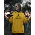 thumbnail image 2 of A Wee Bit Wicked Hoodie Women -Image by Shutterstock, Female x-Large, 2 of 4