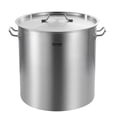 thumbnail image 2 of Stainless Steel Stockpot,84 Quart Large Cooking Pots,Cookware Sauce Pot with Basket,Lid,and Handle,Heavy Duty Commercial Grade Stock Pot,Sanding Treatment,for Large Groups Events Silver, 2 of 6