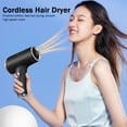 thumbnail image 3 of Potente secador de pelo inalámbrico Anion Blow Dryer portátil para viajes a casa dormitorio, 3 of 6