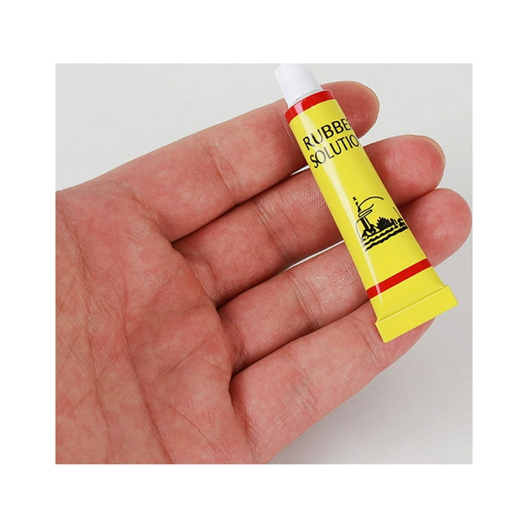 Pklyzj Tire Plug Glue,5PCS Rubber Cement Tire Repair,Bicycle Tire