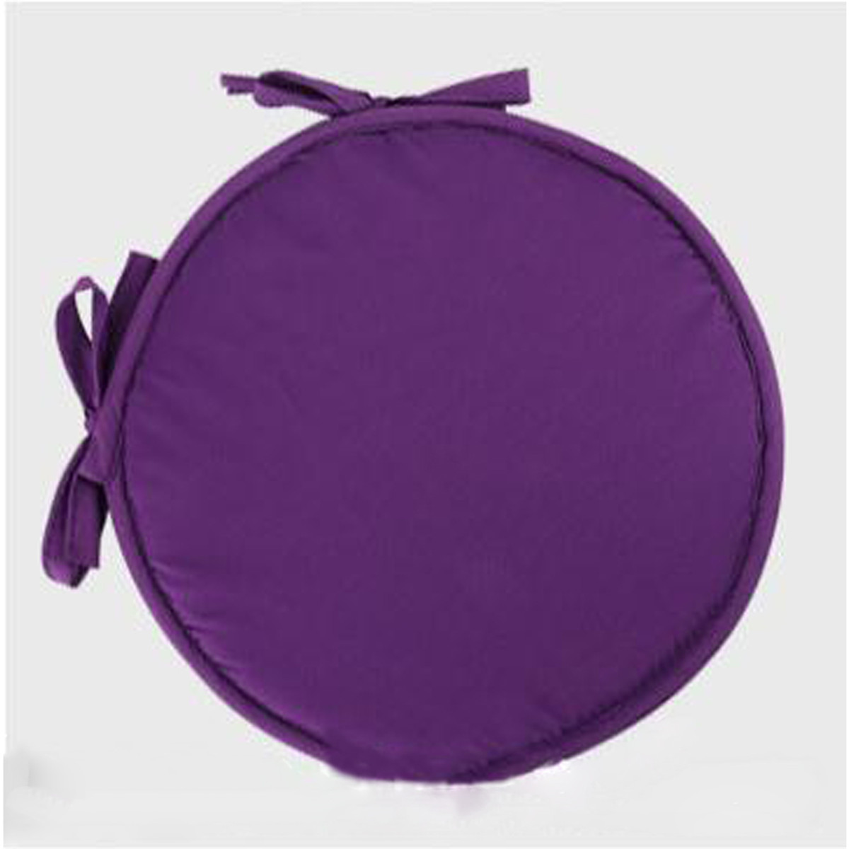 30 / 38cm Bistro Round Chair Cushion Cushions Solid Round Tied Kitchen