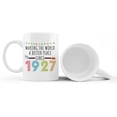 thumbnail image 7 of 1927 99th Birthday Gifts for Women Men, Turning 99 Years Old Birthday Gift Coffee Mug for Mom, Dad, Grandma, Grandpa, 99th birthday Gifts Ideas, Fathers Day Mothers Day Christmas 11oz Cup, 7 of 7