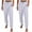 White, variant on LLYwey Jogger Sweatpants Women Ladies Casual Trousers Pants Plus Velvet Thick Solid Color Large Size Running Fitness Sports Pants New Full Length Pants Regular Fitted White XL