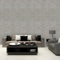 thumbnail image 2 of Dundee Deco Peel and Stick Self Adhesive Wallpaper - Random Grey Lines, 18 ft x 24 in, 2 of 3