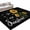 Black, variant on Yellow Sunflower Entryway Rug 2x3ft Washable Non Slip Bathroom Rug Low Pile Soft Indoor Floor Front Door Mat Summer Flower Bee Sunshine Black Rectangle Area Rugs Carpet for Kitchen Office Dining Room