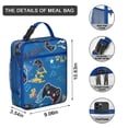 thumbnail image 3 of Gaming Lunch Box Insulated Lunch Bag Box Women Men Reusable Cute Meal Bag for Students Cooler Tote Bag Lunchbox for Office School Picnic, 3 of 6