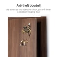 thumbnail image 2 of vlrwzc Vintage Metal Doorbell Retro Animal Magnetic Suction Wind Chimes Door Decoration for Shopkeepers, Wall Door Ornaments for Indoor Outdoor Decoration, 2 of 7