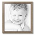 thumbnail image 2 of ArtToFrames 19" x 20" Aged White Gold Picture Frame, 19x20 inch Silver Wood Poster Frame (WOM-2036),  Pack, 2 of 7