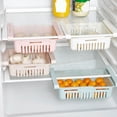thumbnail image 3 of Cajón para frigorífico, organizador de cajones para frigorífico, caja de almacenamiento retráctil para frigorífico, organizador de cajones para frigorífico, parte superior de la línea, 3 of 5